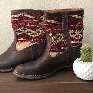 Moroccan handmade boots. Never been worn. New!